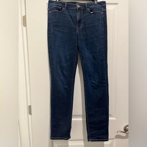J Jill Boyfriend straight ankle jeans size 12